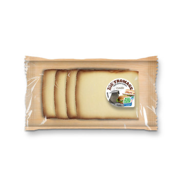 Festi-Fromage saveur Fumée 120g pour burger et sandwich - 4 tranches de 30g