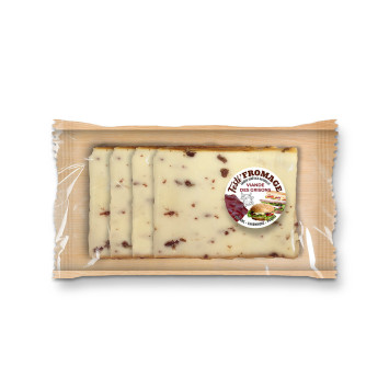 Festi-Fromage à la Viande des Grisons 120g pour burger et sandwich - 4 tranches de 30g