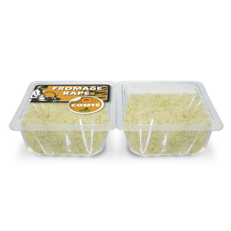 Barquettes de fromage rapé Comté AOP - 2x250g  500g